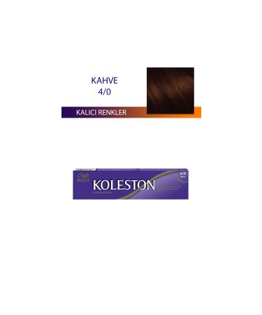 Wella Single Tube Hair Dye Brown 4/0