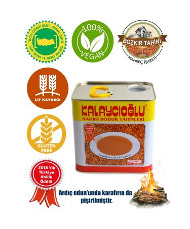 Kalayc o lu Whole Wheat Tahini 1750 gr. Tin