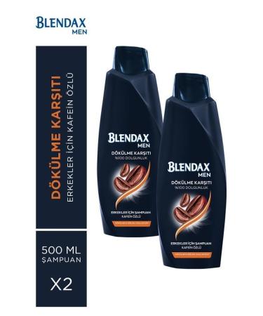 Blendax Anti Hair Loss Caffeine Essence Shampoo 500 ml X 2 Pieces