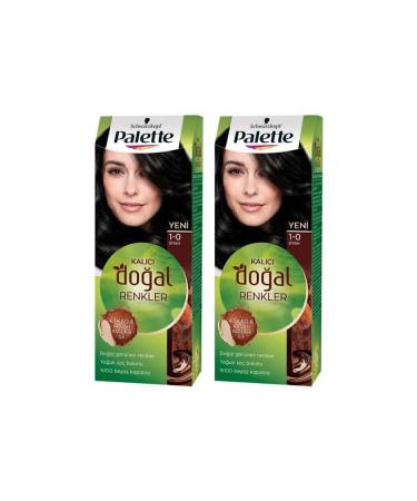 Palette Permanent Natural Colors 1-0 Black X 2 Pieces - Buy Online on GoSupps.com