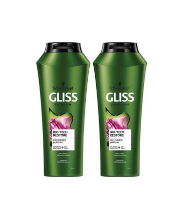 Gliss Bio-tech Strengthening Shampoo 500 ml X 2 Pieces