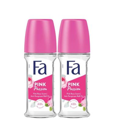 Fa Roll-on Pink Passion Tr 50 Ml X 2 Pieces