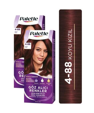 Eye-Catching Colors in Palette 4-88 Dark Red X 2 Pieces