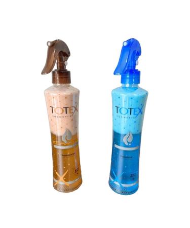TOTEX Blow Dry Water Keratin + Blue 400ml (Total 2 Pieces)