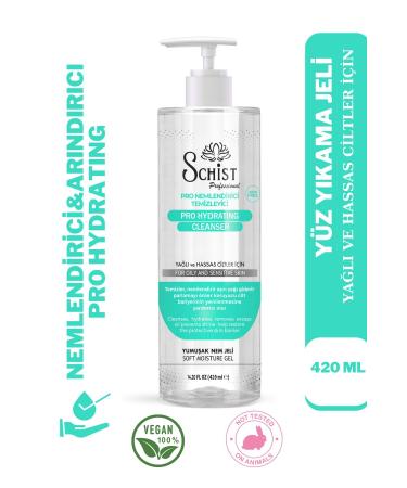 Schist Professional Pro Hydrating Face Wash Gel 400+20 ML