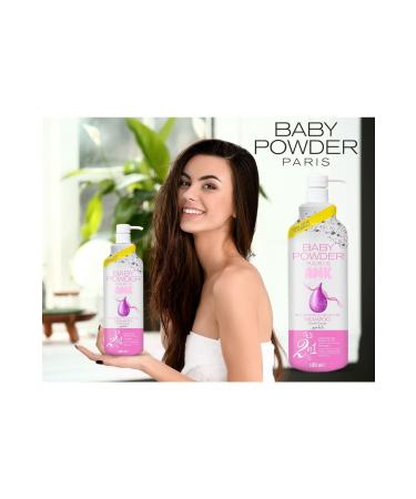 Baby Powder Paris Shampoo 1000 ml Powder Scented Shampoo - Buy Online on GoSupps.com
