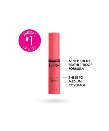 NYX Butter Gloss- Lip Gloss Sorbet-15 G - Buy Online on GoSupps.com
