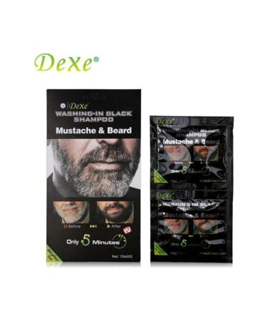 Acr Dexe Beard and Moustache Coloring Shampoo