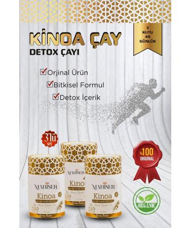 MAH SER Quinoa Herbal Tea Special Mix Detox Tea 3 Boxes