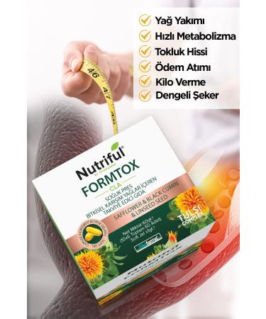 Nutriful Formtox 60 Soft Gel Fat Burning Supplementary Food - Buy Online on GoSupps.com