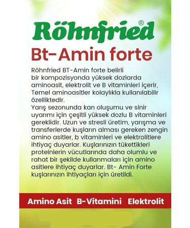 Bt-Amin Forte Amino Acid Vitamin B and Electrolyte Mixture 100 ml - Buy Online on GoSupps.com