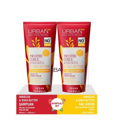 ROSSMANN Hibiscus Shampoo 250 ml + Hibiscus Conditioner 250 ml