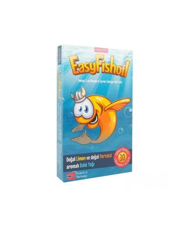 EASYVIT Easyfishoil Omega-3 30 Tablets for Children