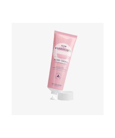 Oriflame Glow Essentials Skin Barrier Protecting Hand Cream with Vitamin E & B3 75 ml. - Buy Online on GoSupps.com