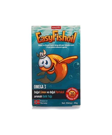 EASYVIT Easyfishoil Omega 3 30 Chewable Gel Tb