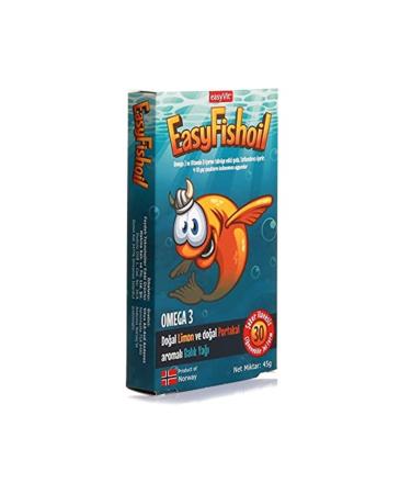 EASYVIT Easyfishoil Omega 3 30 Chewable Gel Tb - Buy Online on GoSupps.com