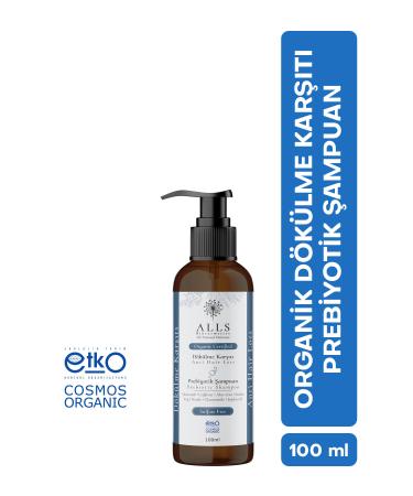 Alls Biocosmetics Organic Anti-Hair Loss Prebiotic Shampoo 100 ml