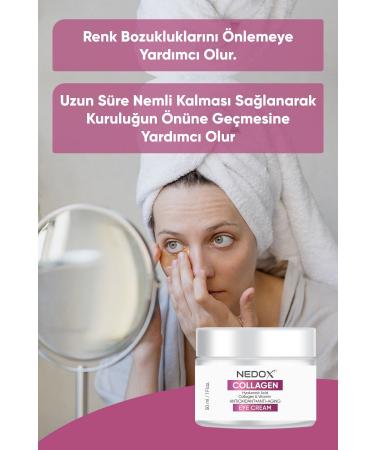 NEDOX Anti-Wrinkle Collagen Eye Contour Cream 50 ml - Buy Online on GoSupps.com