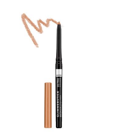 Avon Glimmerstick Metallic Eyeliner Pencil Copper