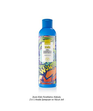 Avon Kids Wow 2 in 1 Hair and Body Children's Shampoo 200 Ml. - Buy Online on GoSupps.com