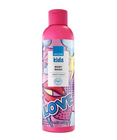 Avon Kids Love Fruit Scented Body Wash for Children 200 Ml.