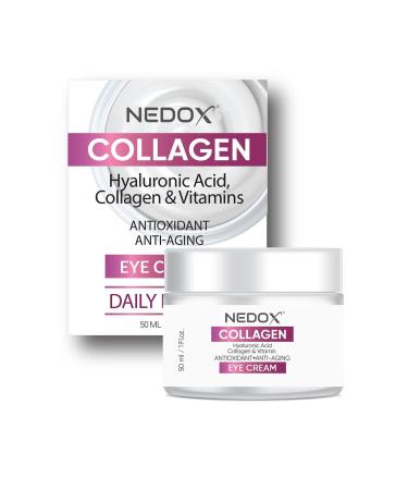 NEDOX Anti-Wrinkle Collagen Eye Contour Cream 50 ml - Buy Online on GoSupps.com