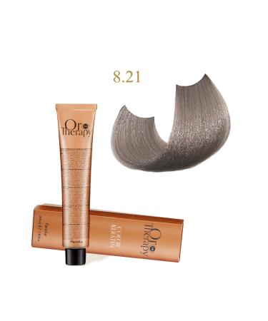 Fanola Oro Therapy 24k Color Keratin With Gold & Argan Oil 100ml (ammonia Free) 8.21