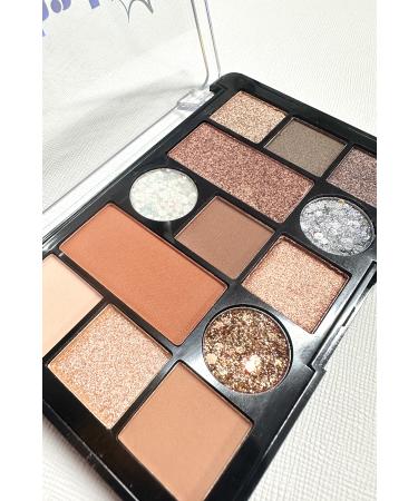 Perissy 13-Piece Eyeshadow Palette Matte Shiny and Glitter Eyeshadow Palette - Buy Online on GoSupps.com