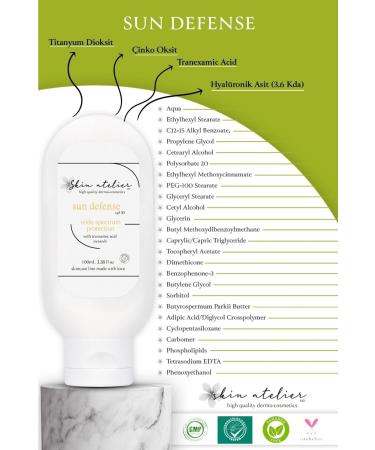 Skin Atelier Anti-Spot Moisturizing and Brightening Sun Defense Spf30 Sun Cream 100 ml - Buy Online on GoSupps.com