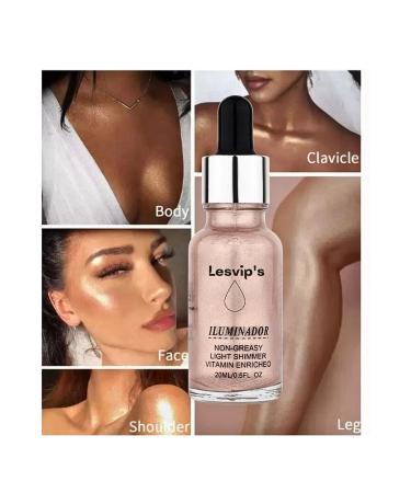 Lesvip's Liquid Highlighter Shiny Face & Body Illuminator