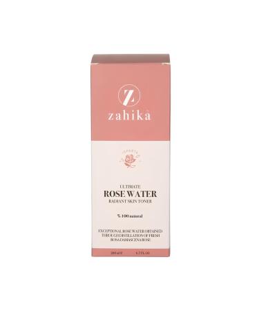 Zahika Full Rose Water (Rose Water with Rose Oil) 200 ml - Buy Online on GoSupps.com