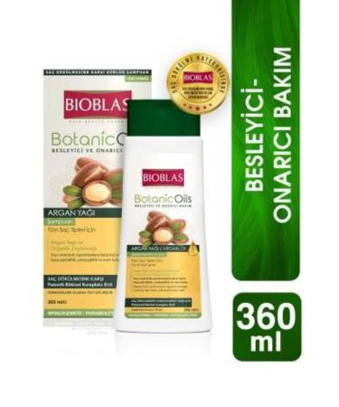 Bioblas Botanic Oils Argan Oil Shampoo 360 Mle 8 Pieces