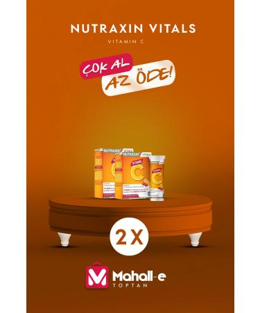 Nutraxin Vitamin C 28 Chewable Tablets 1 000 Mg 2-Pack