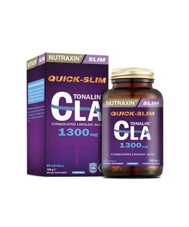 Nutraxin Tonalin Cla 1300 Mg 60 Soft Gel - Safflower 2 Pack - Buy Online on GoSupps.com