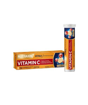 Nutraxin Vitamin Cd and Zinc Effervescent Tablet 5 Pack