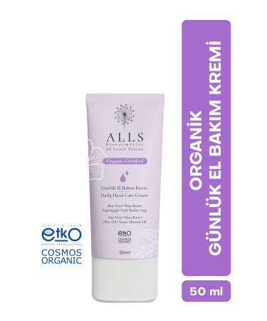 Alls Biocosmetics Organic Daily Hand Care Cream 50 ml