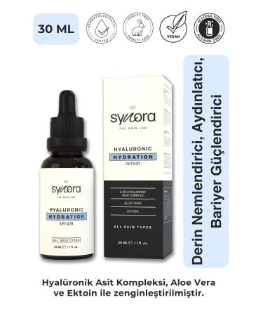 Synora Deep Hydrating Brightening Barrier Strengthening Hyaluronic Acid Serum - Buy Online on GoSupps.com