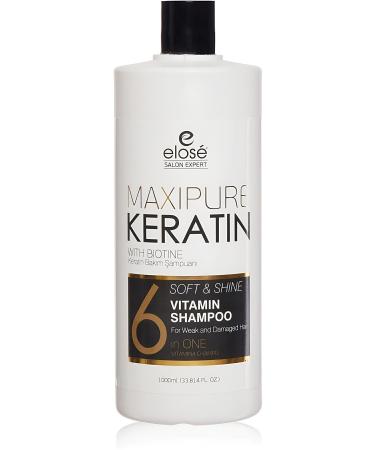 Elose Keratin Hair Care Cream 1000ml Keratin Hair Care Shampoo 1000ml - Buy Online on GoSupps.com