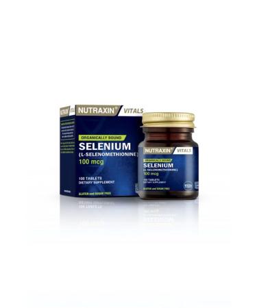 Nutraxin Selenium 100 Mcg 100 Tablets - Buy Online on GoSupps.com