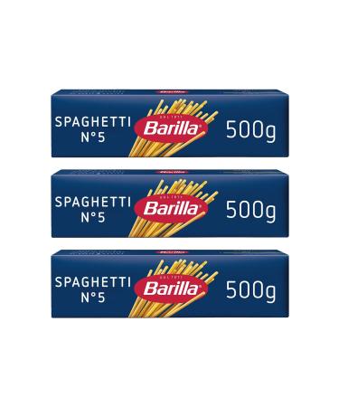 Barilla Spaghetti No.5 500 GX 3 Pieces