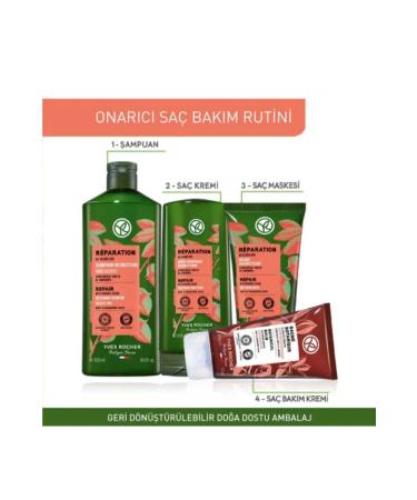 Yves Rocher Repairing Prebiotic Conditioner - Damaged Hair / Reparation - Buy Online on GoSupps.com