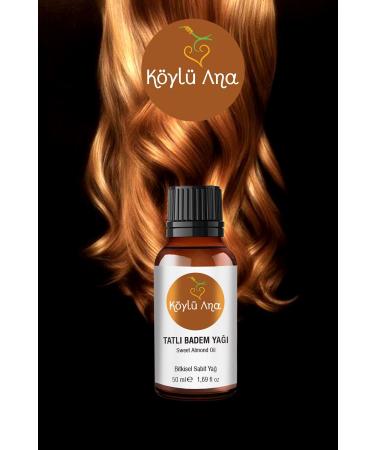 K yl Ana Sweet Almond Oil 50 ml - 0 Pure Cold Pressed Natural Moisturizer for Skin and Hair Care - Buy Online on GoSupps.com