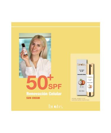 brote Sun Cream 50+spf Renovacion Celular Uva-uvb - Buy Online on GoSupps.com