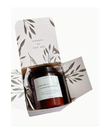 DeDe Candle & Wellness Studio Almond Milk Latte Brightening Body Peeling & Scrub - Buy Online on GoSupps.com