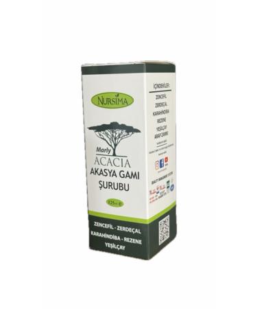 Nursima Acacia Acacia Gum Syrup 125 ml Marly - Buy Online on GoSupps.com