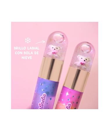 Martinelia Teddy Bear Figured Girl's Shimmering Grape Flavored Lip Gloss - Buy Online on GoSupps.com