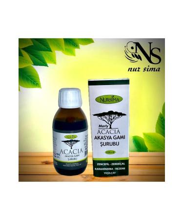 Nursima Acacia Acacia Gum Syrup 125 ml Marly