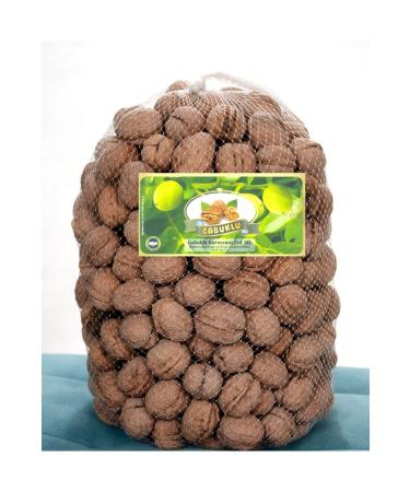 GABUKLU 4 Kg Organic Certified New Crop Drug-Free Shelled Walnuts