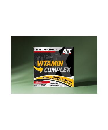 UFC Vitamin Red Ginseng L-glutathione L-carnitine Coenzyme Q10 Biotin Folic Acid Containing Vitamin Complex - Buy Online on GoSupps.com