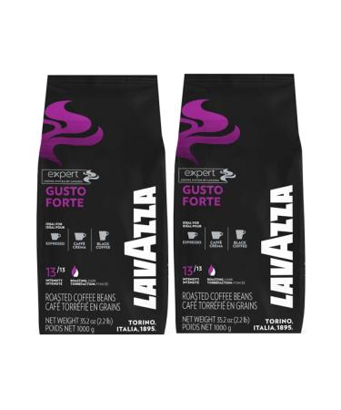LavAzza Expert Gusto Forte Coffee Beans 2 x 1 KG